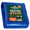 Tarpco Safety Heavy Duty Tarp, 8 ft L x 0.5 mm H x 6 ft W, 7 Mil, Blue, Polyethylene TS-205-6X8 - alternate 1